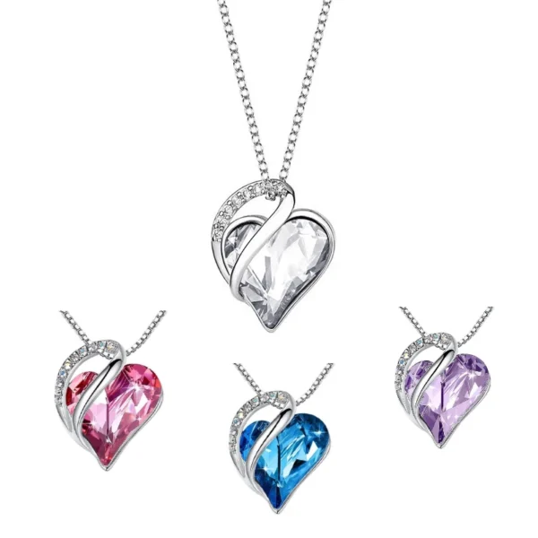 woven heart necklace